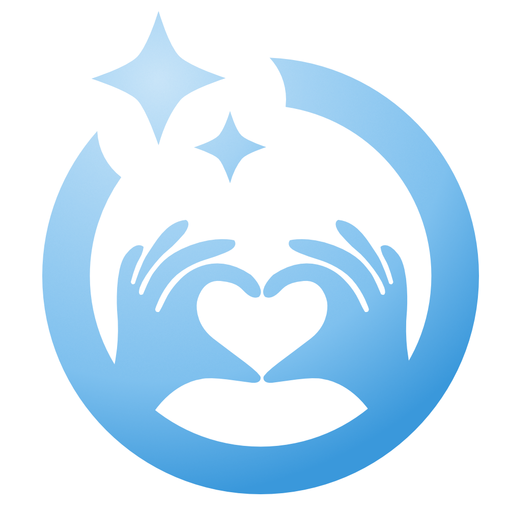 logo bleu clair